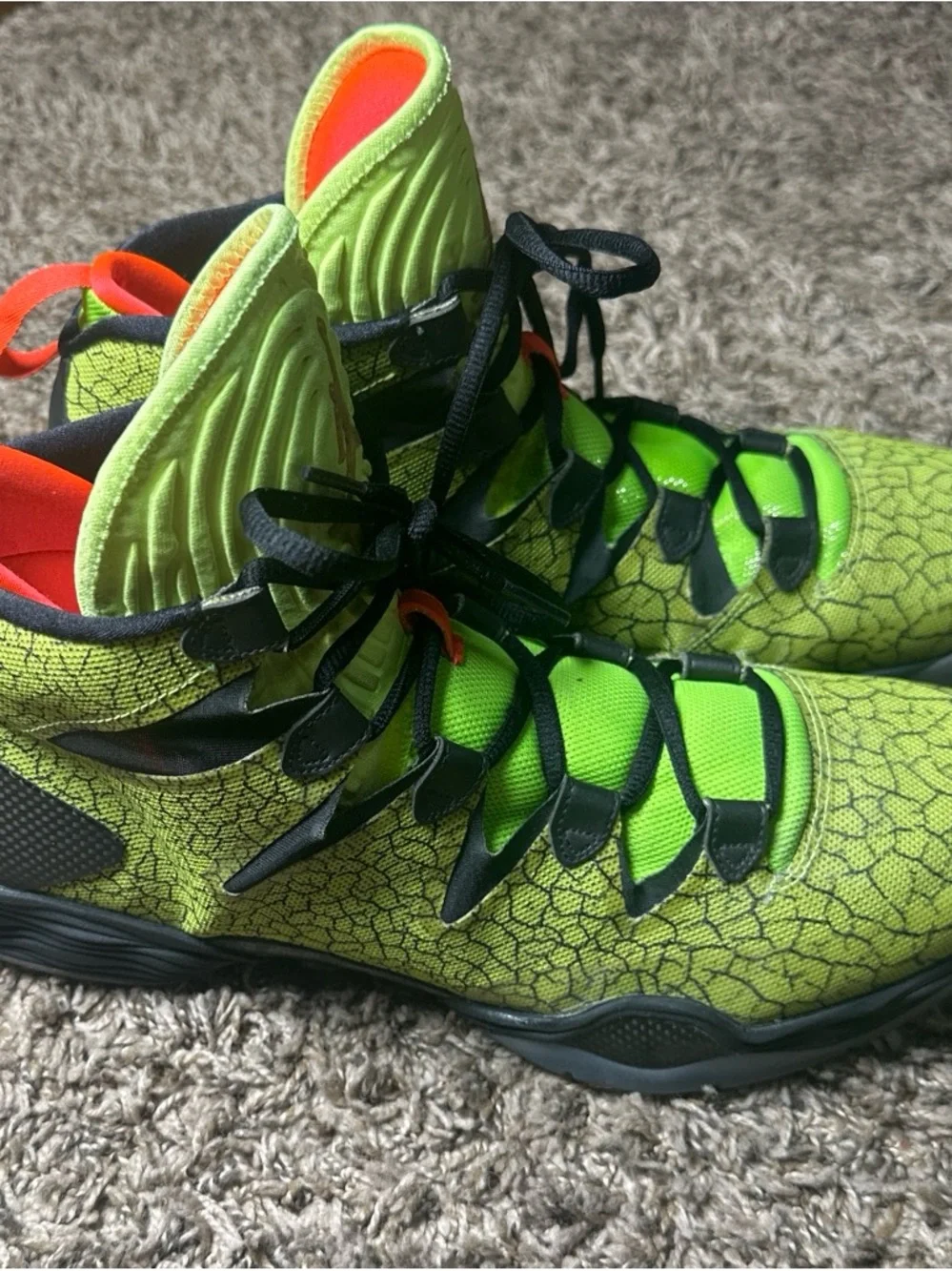 Jordan vibrant neon